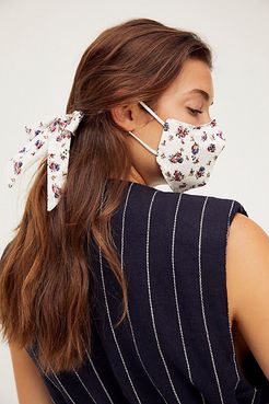 Mask & Bow Floral Pack by Free People, Ivory, One Size