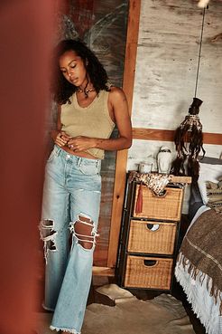 Ollie Extreme Wide Leg Jeans by We The Free at Free People, Supernova, 27