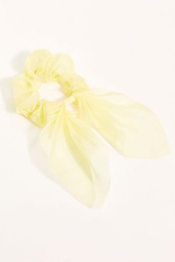 Sheer Milano Scrunchie by Free People, Yellow, One Size