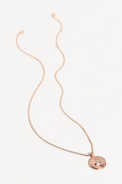 Venus Moon Necklace by Joy Dravecky at Free People, Rose Gold, One Size