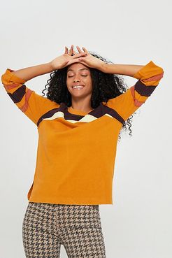 Sinead Tee by We The Free at Free People, Burnt Orange Combo, XS
