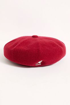 Wool Jax Beret by Kangol at Free People, Red Velvet, S