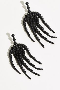 Wisteria Earrings by Free People, Black, One Size