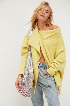 Laurel Cardigan by FP One at Free People, Limon, XS/S