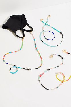 Mask Chain by Tricia Fix at Free People, Ice, One Size