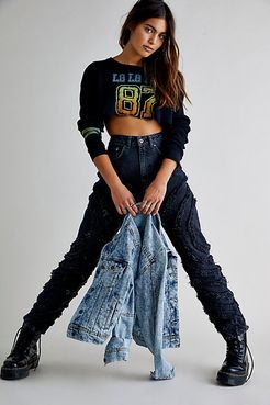 Gaze Jeans by The Ragged Priest at Free People, Charcoal, 26