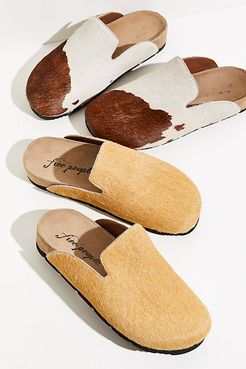 Juno Footbed Mules by FP Collection at Free People, Camel, EU 39