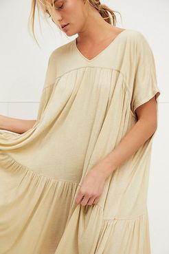 Just Add Sun Maxi Dress by FP Beach at Free People, Parchment, XS