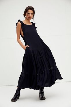 Caught In Motion Maxi Dress by Endless Summer at Free People, Black, XS