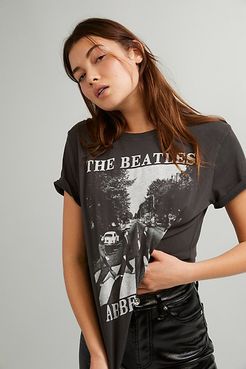 Abbey Road Tee by Junk Food at Free People, Black, XS