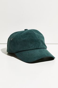 Ultra Suede Baseball Cap by Sweat Active at Free People, Ocean, One Size