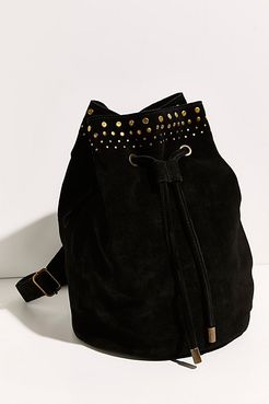 Melo Leather Sling by FP Collection at Free People, Black Combo, One Size