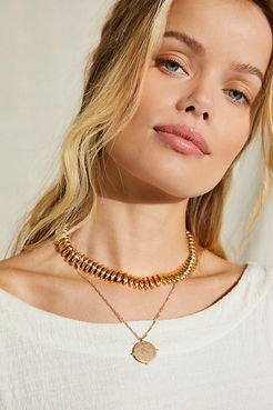 The Deco Collar by Amber Sceats at Free People, Gold, One Size