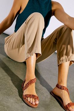 Stellar Scrunch Sandals by FP Collection at Free People, Brown, EU 37