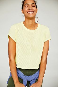 Second Base Tee by FP Movement at Free People, Lemon Drop, XS