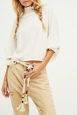 Tahiti Tassel Belt by FP Collection at Free People, Natural Combo, One Size