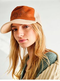 West Texas Baseball Hat by Understated Leather at Free People, Tan, One Size