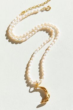 Melies Pearl Necklace by Hermina Athens at Free People, Pearl, One Size