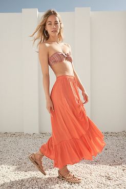 El Sol Convertible Maxi Skirt by Endless Summer at Free People, Watermelon, XS