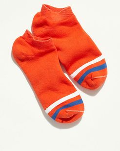 Kennedy Ankle Socks by American Trench at Free People, Orange, One Size