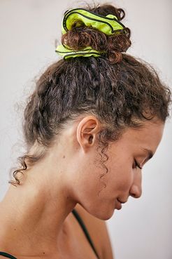 Neon Light Reflective Scrunchie by Scünci at Free People, Neon Yellow, One Size