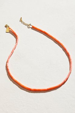 Tag Necklace by Hermina Athens at Free People, Pink, One Size