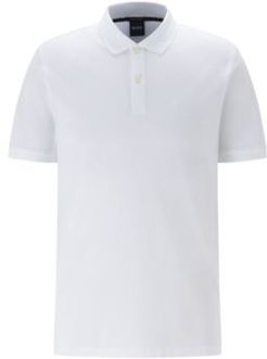 HUGO BOSS - Regular Fit Polo Shirt In Pima Cotton Piqu - White