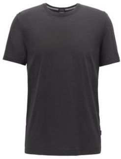 HUGO BOSS - Regular Fit T Shirt In Soft Cotton - Black