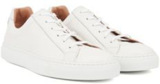HUGO BOSS - Low Cut Sneakers In Italian Leather - White