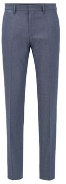 HUGO BOSS - Slim Fit Pants In Stretch Cotton With Pocket Detailing - Light Blue