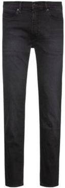 BOSS - Slim Fit Jeans In Black Black Denim - Dark Grey