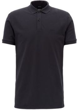 HUGO BOSS - Regular Fit Polo Shirt In Pima Cotton Piqu - Dark Blue