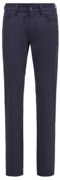 HUGO BOSS - Slim Fit Jeans In Technical Stretch Denim - Dark Blue