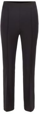 HUGO BOSS - Cropped Slim Fit Pants In Stretch Twill - Black
