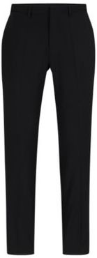 BOSS - Extra Slim Fit Pants In Bi Stretch Fabric - Black