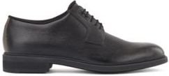 HUGO BOSS - Italian Made Derby Shoes In Leather With Outlast Lining - Black