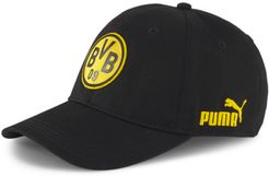 BVB ftblCulture Baseball Cap in Black/Cyber Yellow