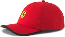 Scuderia Ferrari Race Baseball Cap in Red, Size Adult