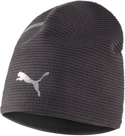 Warm Running Beanie Hat in Black, Size Adult