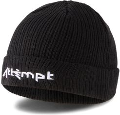 x ATTÈMPT Beanie Hat in Black, Size Adult