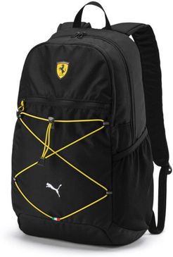 Scuderia Ferrari Fanwear Backpack in Black