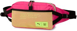 x FIRST MILE Waist Bag in Black/Pink/Fizzy Yellow