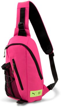 x FIRST MILE Crossbody Bag in Black/Pink/Fizzy Yellow