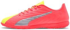 ONE 20.4 IT Men's Soccer Shoes in Peach/Fizzy Yellow/Silver, Size 11