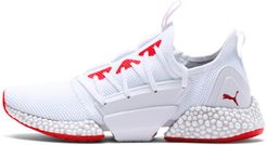 HYBRID Rocket Runner Men's Running Shoes in White/Red/Grey, Size 10