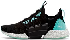 HYBRID Rocket Runner Women's Running Shoes in Black/Aruba Blue/White, Size 5.5
