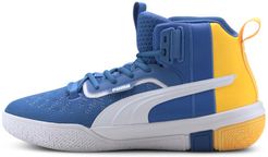 Legacy Madness Basketball Shoes in Palace Blue/Ultra Yellow, Size 18