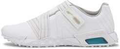H.ST.20 Strap Leather Training Shoes in White, Size 9