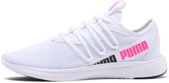 Star Vital Women's Training Shoes in White/Black/Pink, Size 9.5