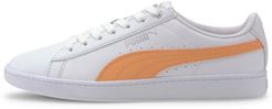 Vikky v2 Zebra Women's Sneakers in White/Cantaloupe/Silver, Size 10.5